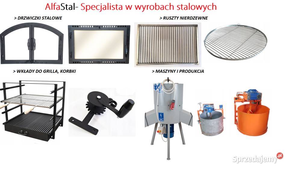 Ruszt do grilla grillowy nierdzewny okrągły 50 małopolskie Radziszów sprzedam