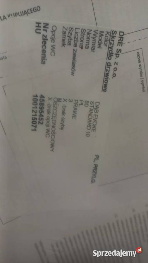 Drzwi wewnętrzne DRE pomorskie Lębork