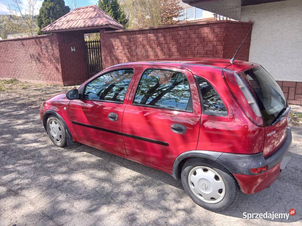 Opel Corsa C 12 Gaz Polift Rok produkcji 2003 Brzozów sprzedam
