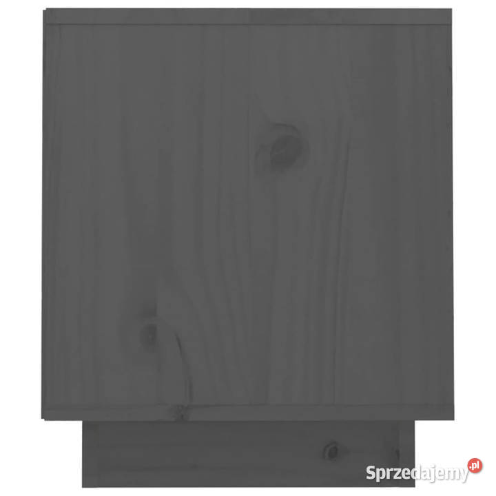 Szafka pod TV szara 70x34x40 lite drewno sosnowe Warszawa