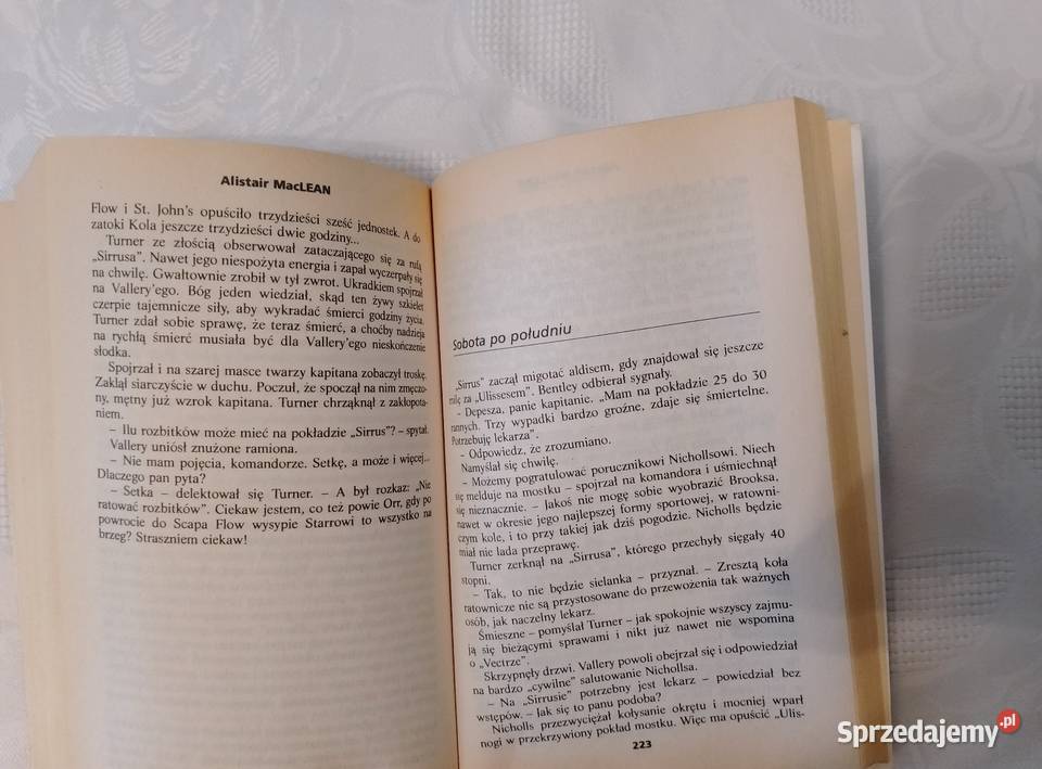 Książka HMS ULISSES Alistair MacLean I pełne Oborniki