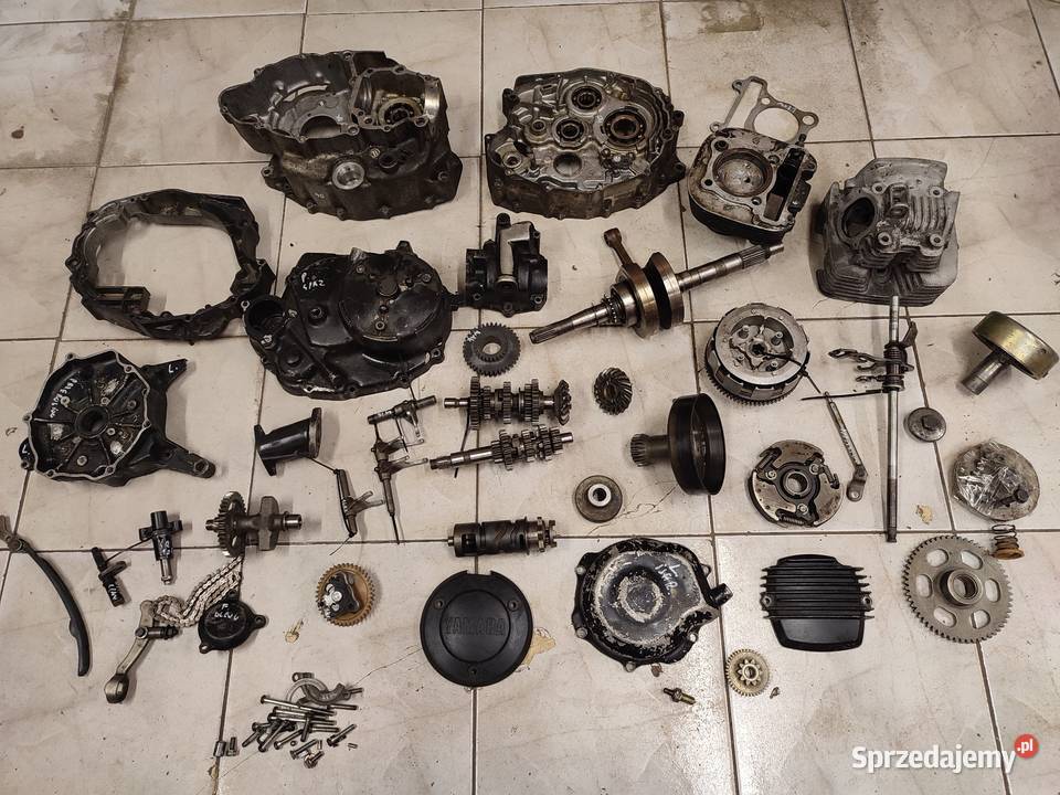 Yamaha YTM 200 silnik części TRI MOTO kapa wał Jelenia Góra