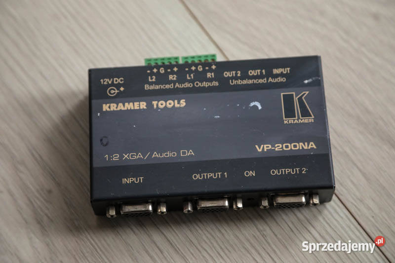 Kramer Tools VP-200NA 1:2 XGA/ Audio Distribution Amplifier