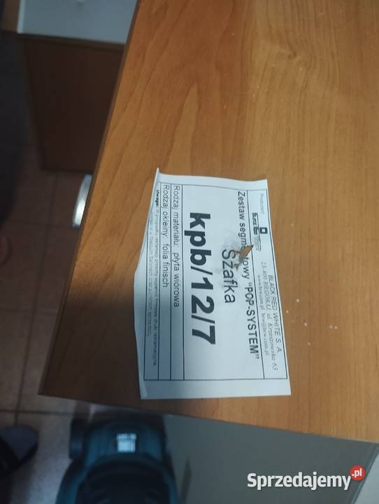 Szafka na buty pop system Katowice