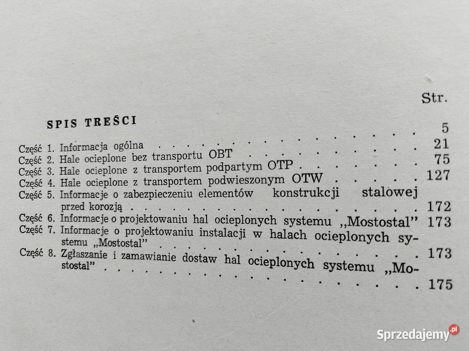 Katalog rozwiązań konstrukcji hal OBT OTP OTW Gdynia