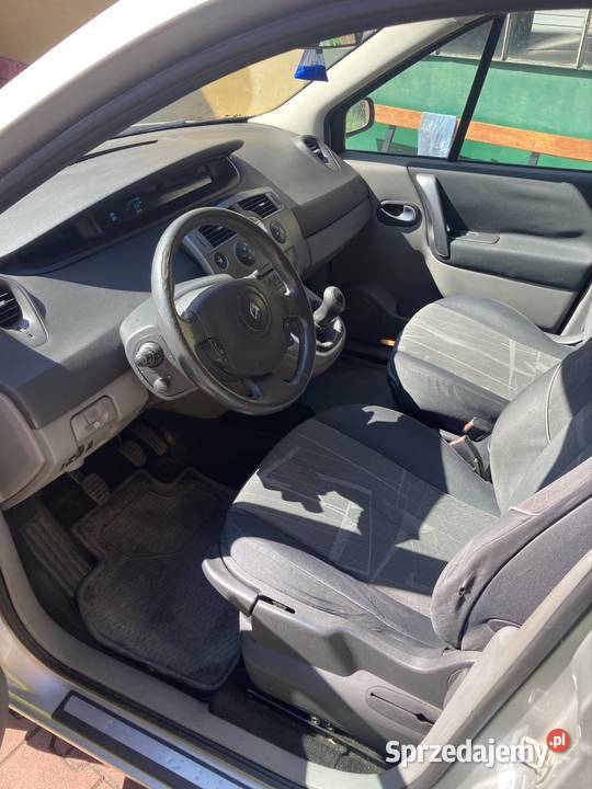 Renault Scenic II srebrny lubelskie Chełm sprzedam