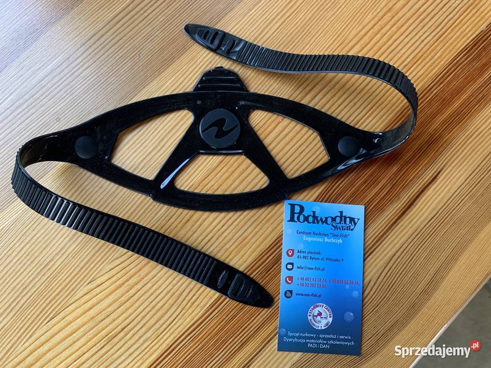 Pasek silikonowy o szerokości 17 do masek Bytom