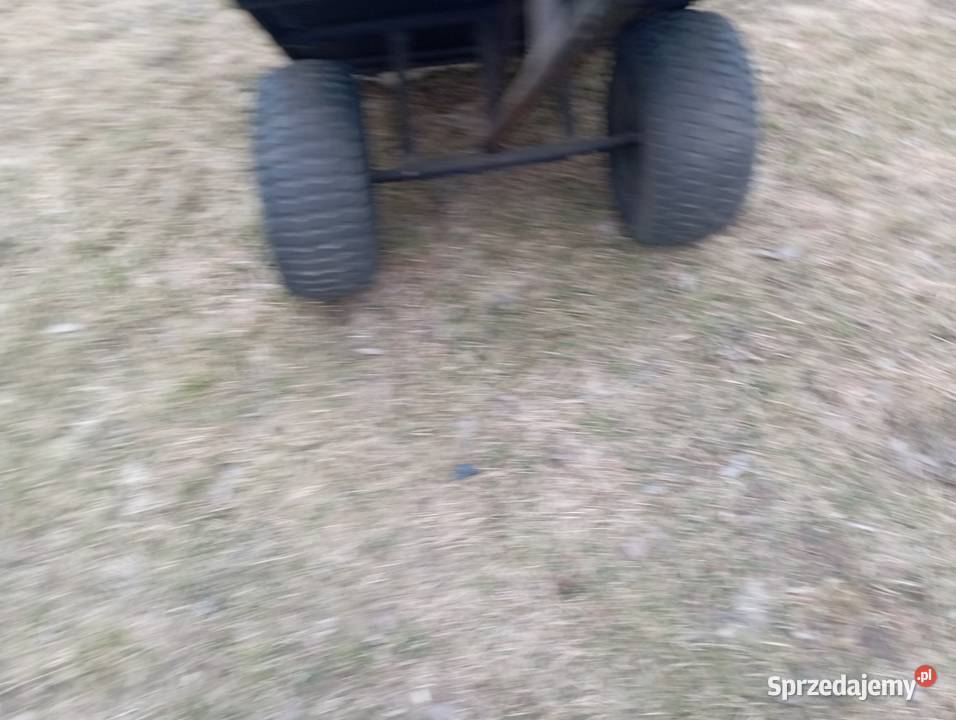 Przyczepa traktorek kosiarka quad Żabin sprzedam