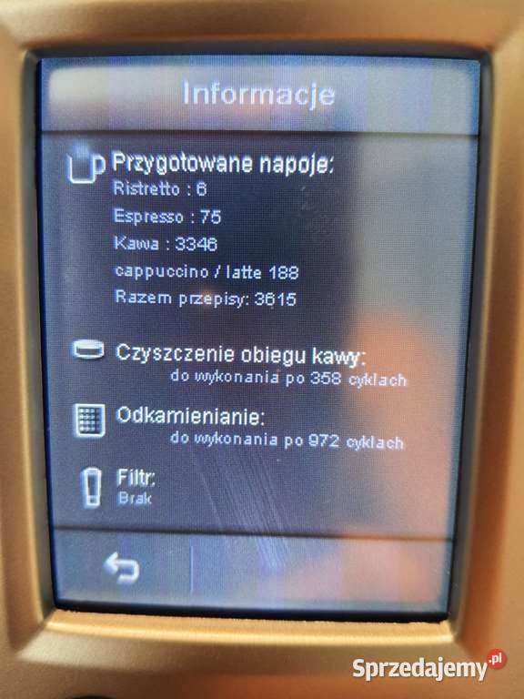 Ekspres do kawy Krups EA85 Trzebnica