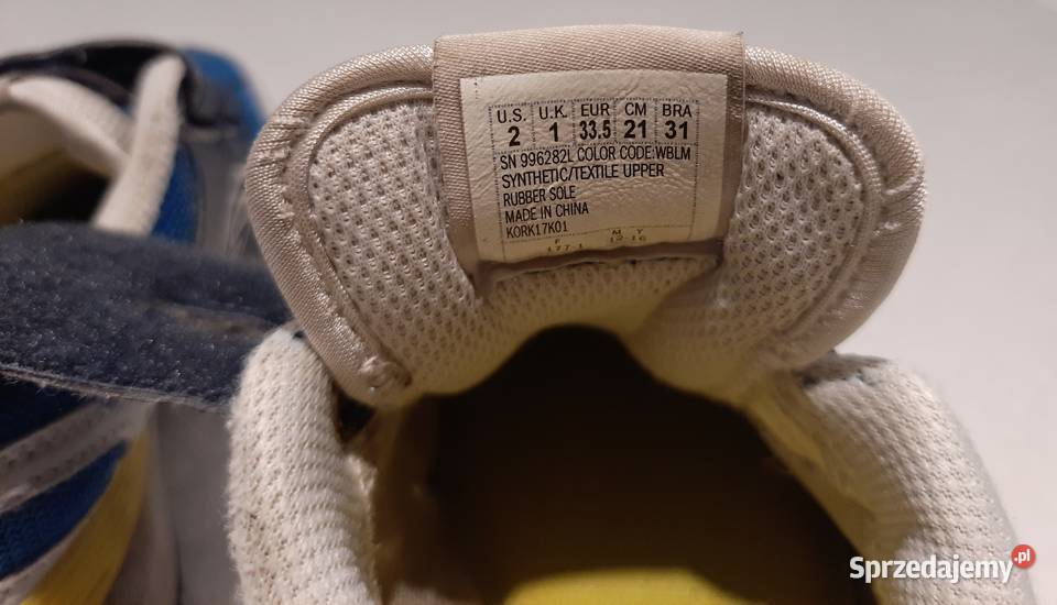 Buty sportowe na rzepy 335 Skechers 21 Obuwie chłopiec śląskie