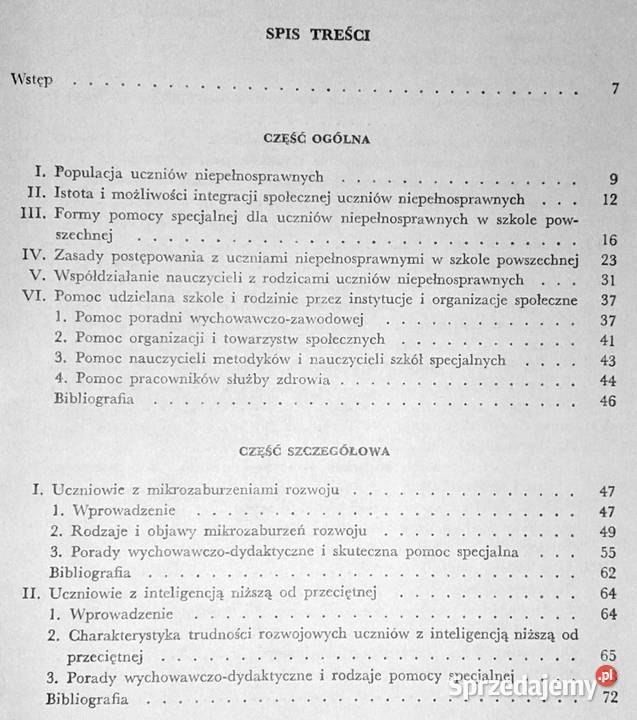 Uczniowie niepełnosprawni w szkole powszechnej Pozostałe Chełm