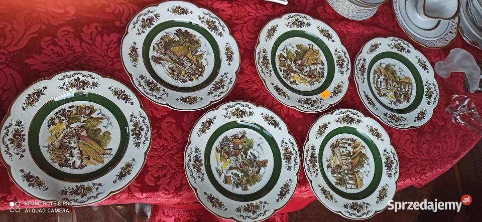 Patera Ascot Service Plate By Wood Sons England Gdańsk