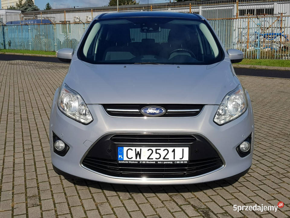 Ford C 16 Turbo Benzyna Navi Panorama nieuszkodzony C-MAX Włocławek