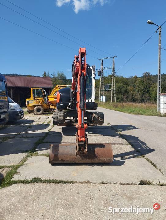 minikoparka kubota u48 jcb case hitachi Koparki małopolskie Sucha Beskidzka