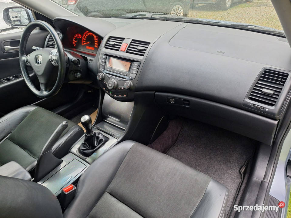 Honda Accord wersja Sport niewielki przebieg VII Zarejestrowany w Polsce Siewierz