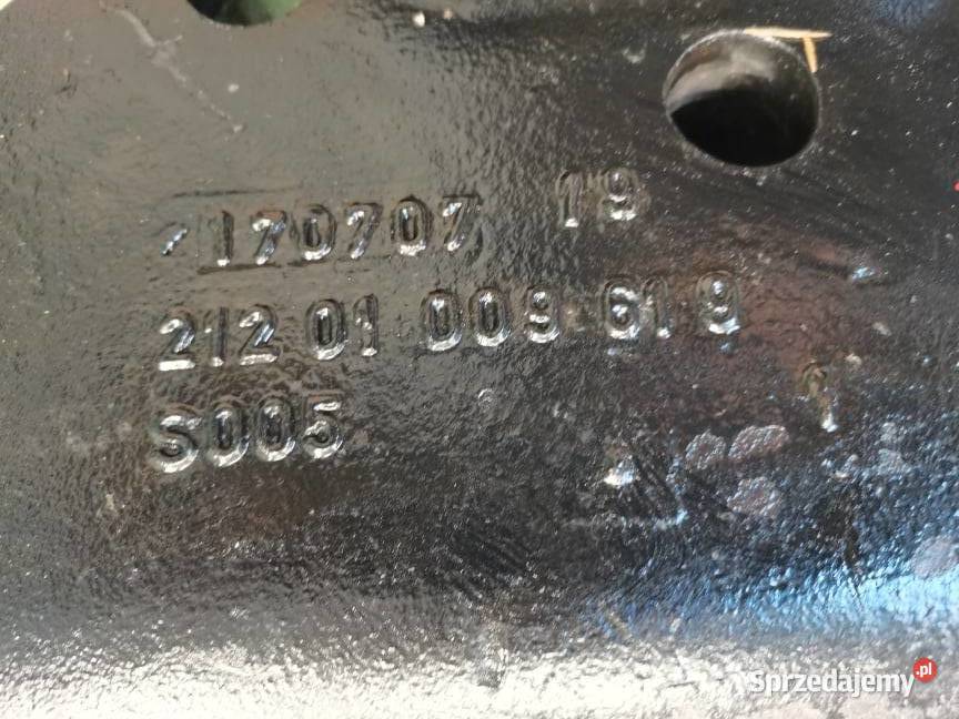 Środek mostu Manitou MT 732 Spicer 11X35 wielkopolskie