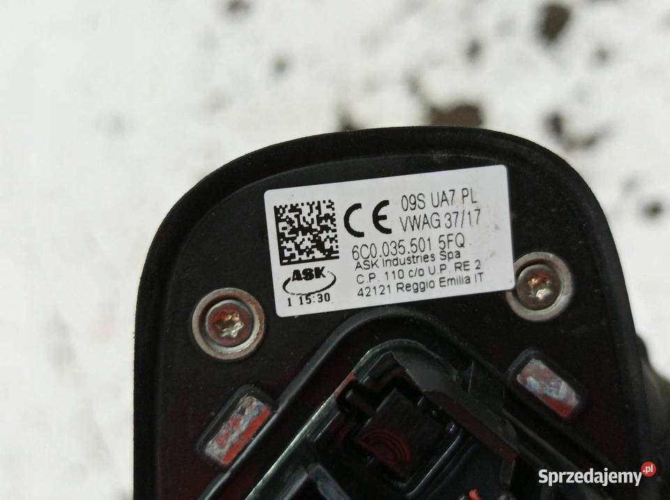 ANTENA KAROSERYJNA 6C0035501 VW Volkswagen Polo Wyposażenie elektryczne