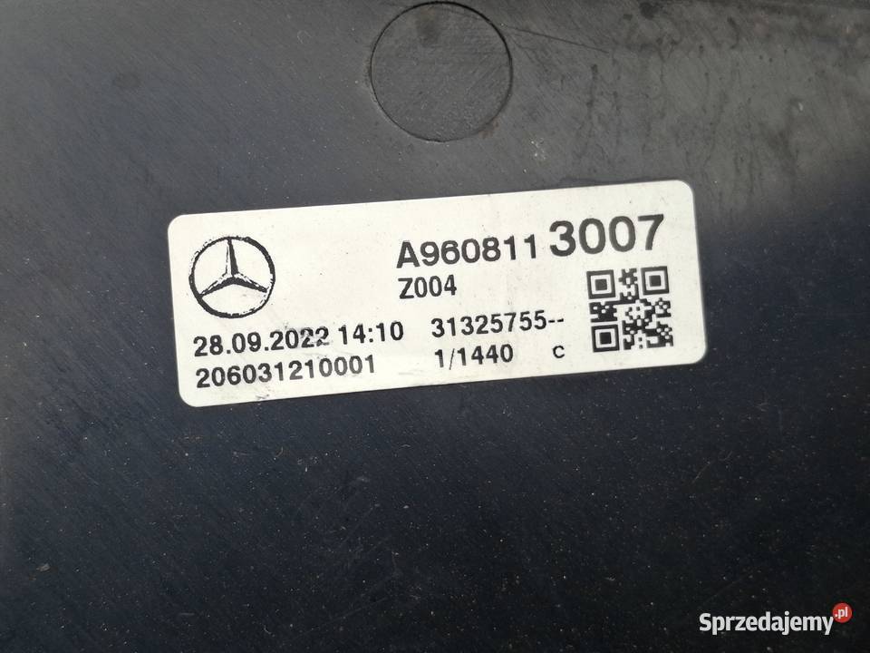 MERCEDES ACTROS MP4 LISTWA OSŁONA NAKŁADKA Bieleń