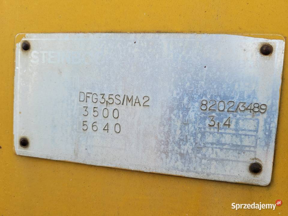 Steinbock Wózek Widłowy Udzwig 3500 Podwójne Steinbock małopolskie Chełmiec