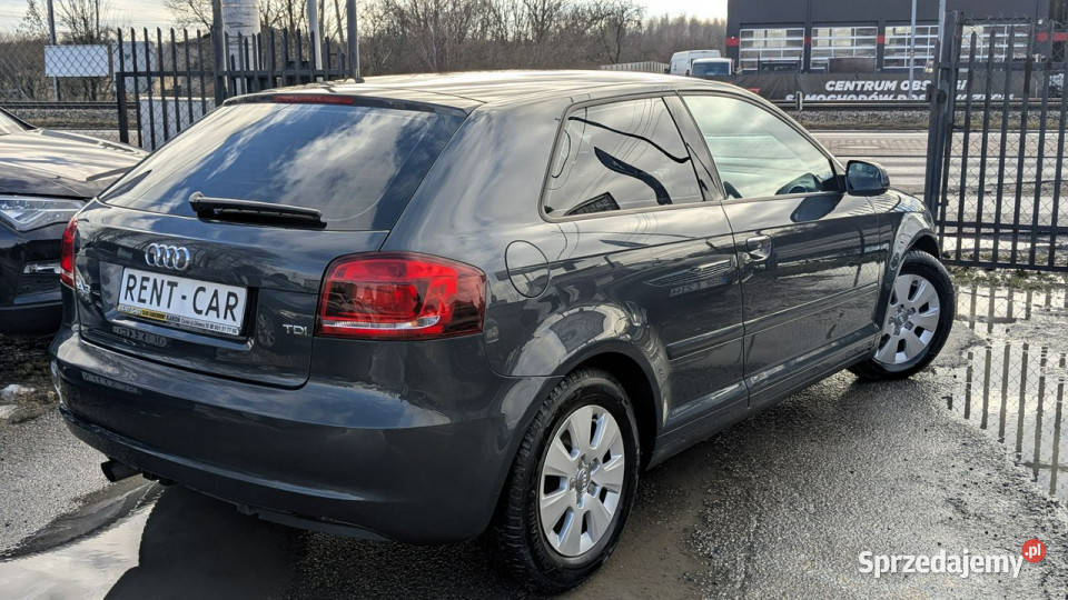 Audi A3 3drzwiowe 16TDi105OPŁACONYBezwypadkowy Częstochowa
