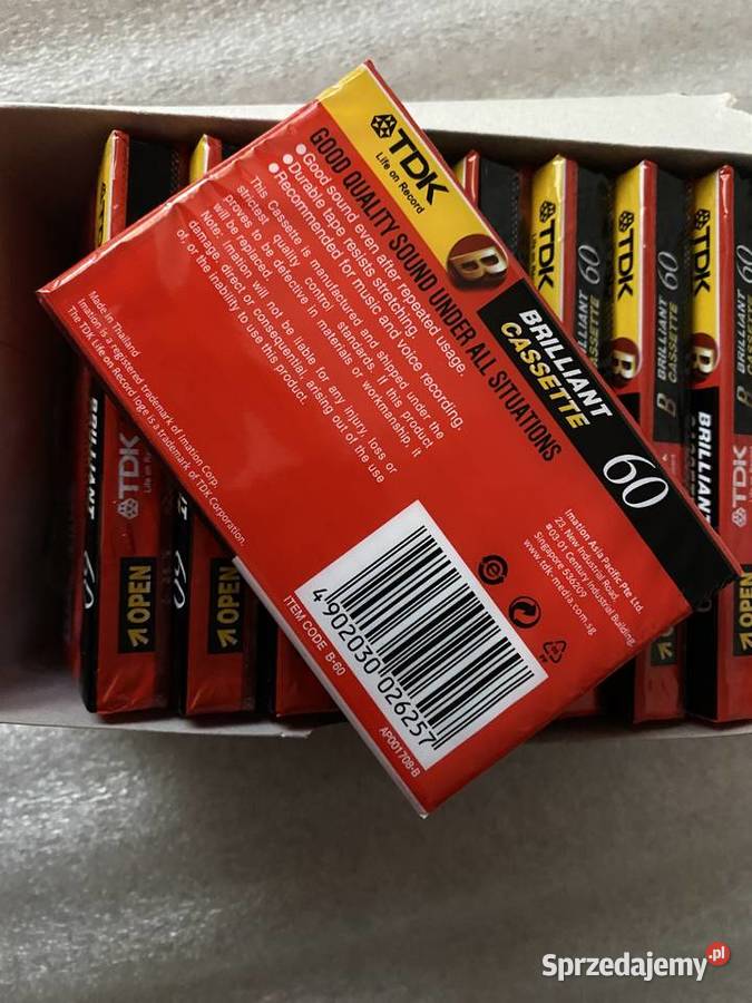 Nowa Kaseta magnetofonowa TDK 60 Płyty i kasety Piekary Śląskie