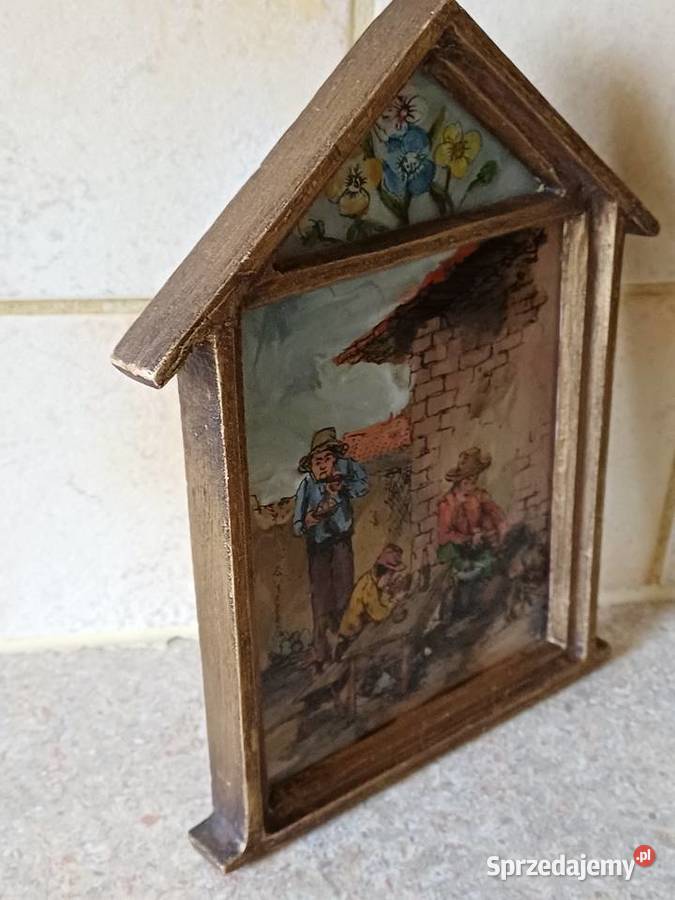 Vintage sztuka peruwianska Antyki, Sztuka, Kolekcje małopolskie Nowy Targ