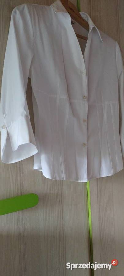 Bluzka damska w kolorze białym Bluzki i koszule Lublin