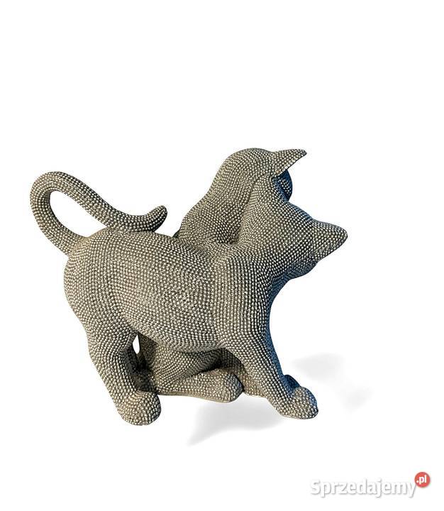 Figurka para kotków z masy żywicznej Warszawa