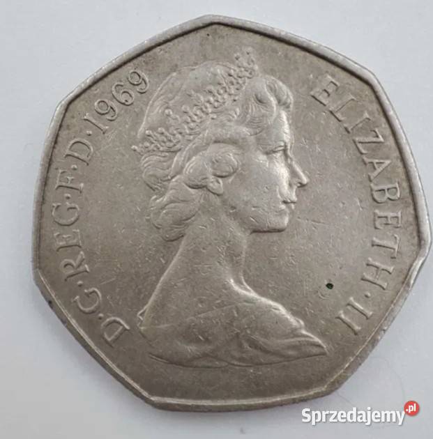 Monet 50 pensów 1969r Katowice