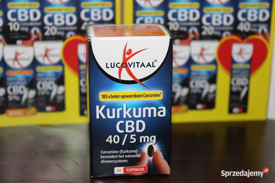 Lucovitaal Kurkuma 40mg CBD 5 mg 30 Caps Łódź