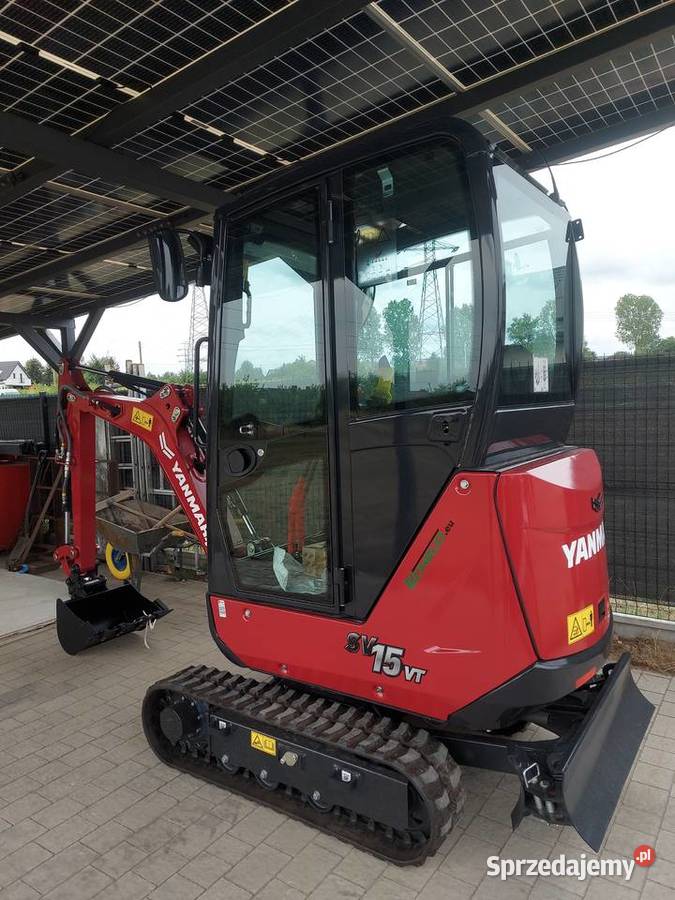 minikoparka Yanmar SV 15VT Szczecin Zielona Góra