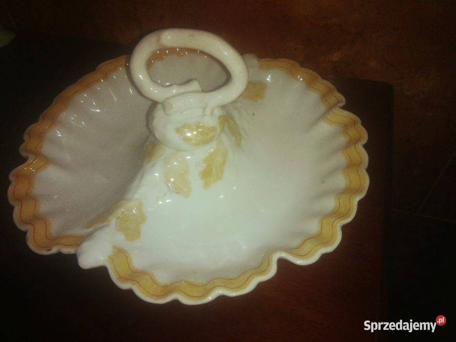 kabaret BG Dania syg z XIX wieku Porcelana i szkło Gdańsk