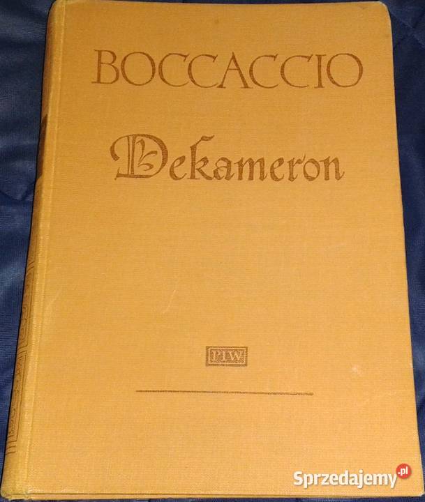 Dekameron Giovanni Boccaccio