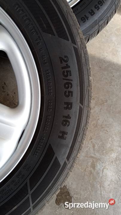 Felgi koła wielosezonowe Dacia 215x65 Rozmiar 16 Koła i felgi Lublin sprzedam