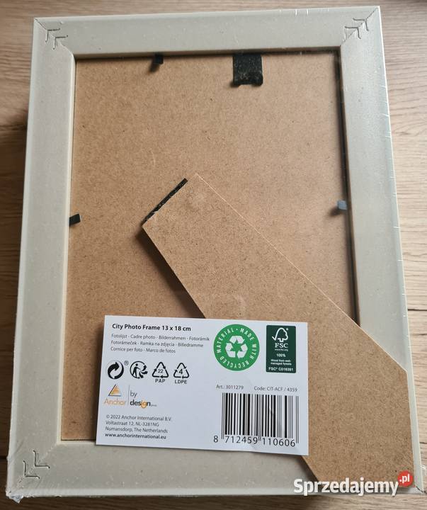 Ramka na jedno zdjęcie Anchor 18 x 13 warmińsko-mazurskie Pasłęk