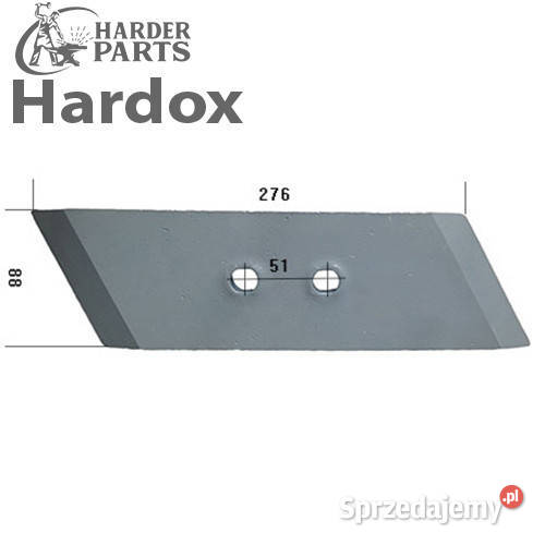 Dłuto 100hektarów HARDOX 3318602L części do Suwałki sprzedam