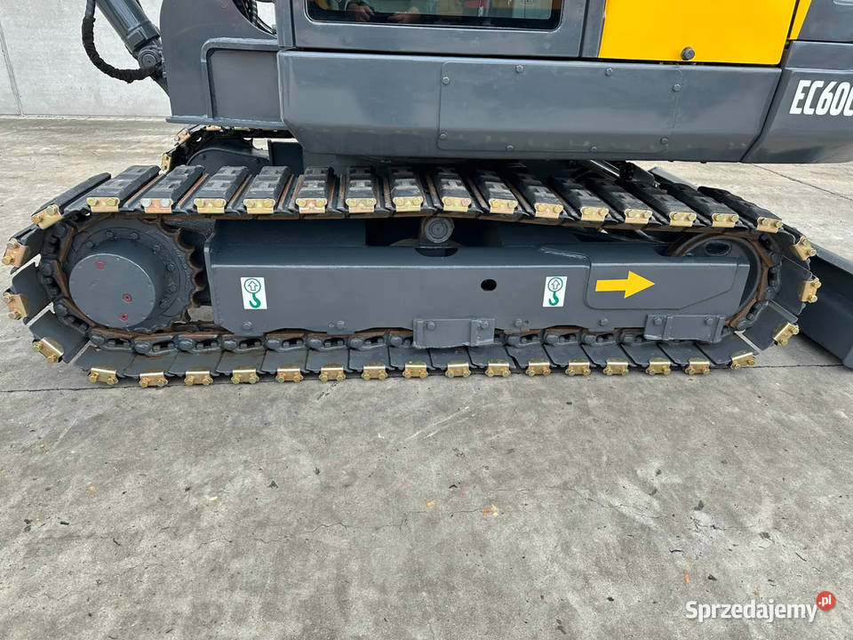 Minikoparka Midikoparka Volvo EC60C 56 Tony 2012 Rok produkcji 2012 Łódź sprzedam