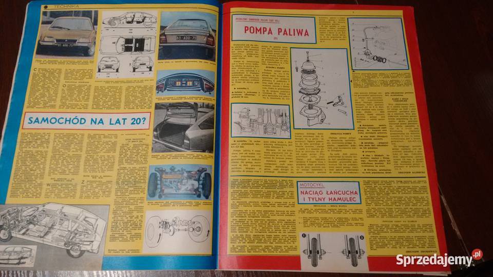 MOTOR 44 1974 citroen cx pompa fiat 126 2095 Stalowa Wola