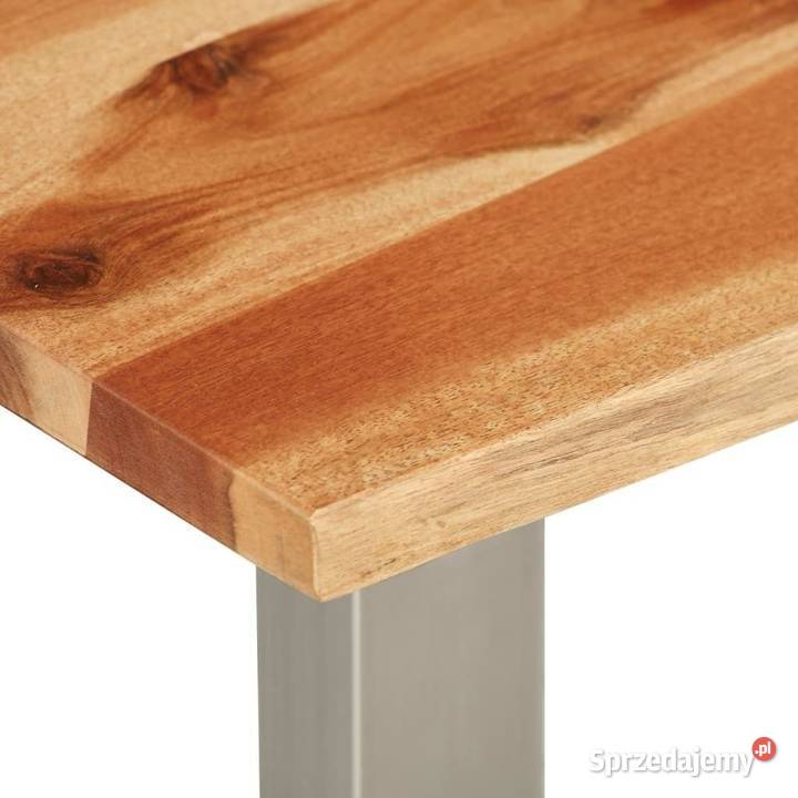 vidaXL Stolik kawowy 100x60x40 drewno akacjowe i 60cm Stoły, krzesła, biurka Zamość sprzedam