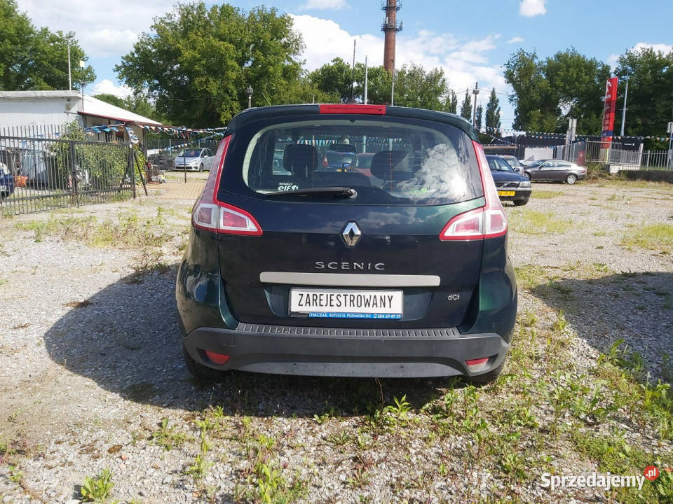 Renault Scenic 15DCI zadbane wnętrze III Lublin
