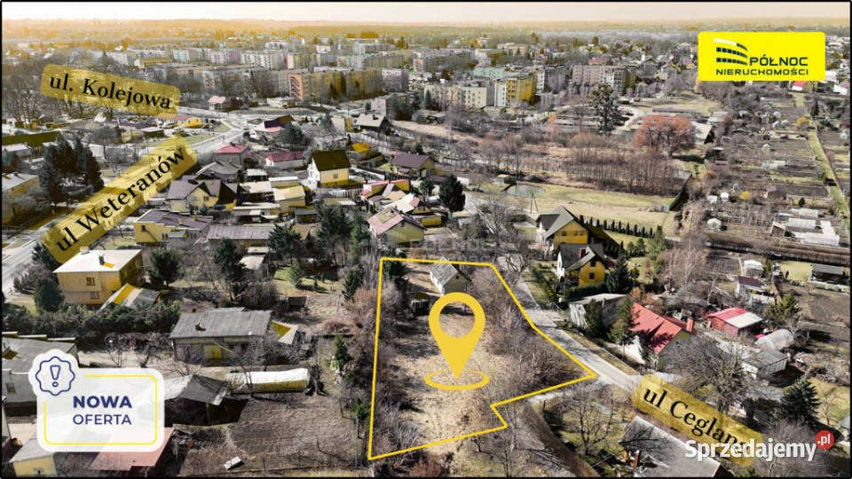 Widokowa działka z domem w centrum Hrubieszowa 2010m2 lubelskie sprzedam
