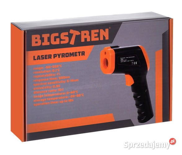 Pirometr termometr laserowy Pawłowice
