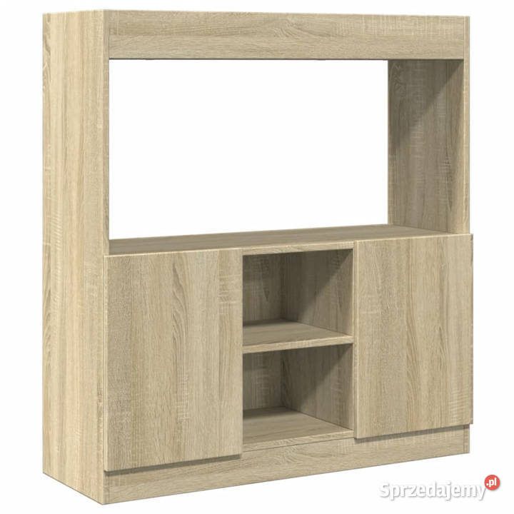 Wysoka szafka dąb sonoma 92x33x100 materiał Warszawa