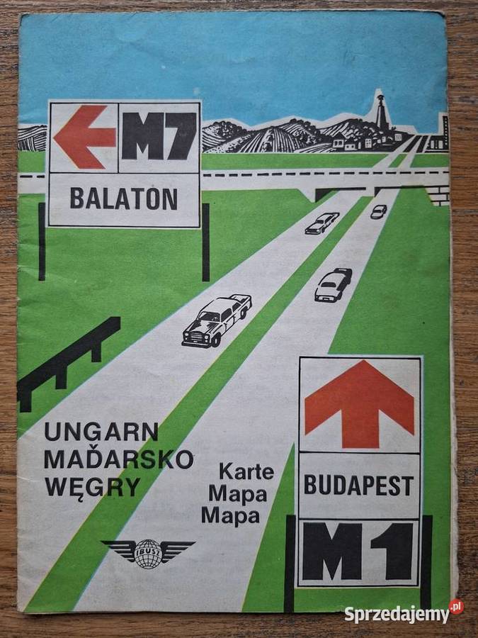 Ungarn Madarsko Węgry mapa Kraków