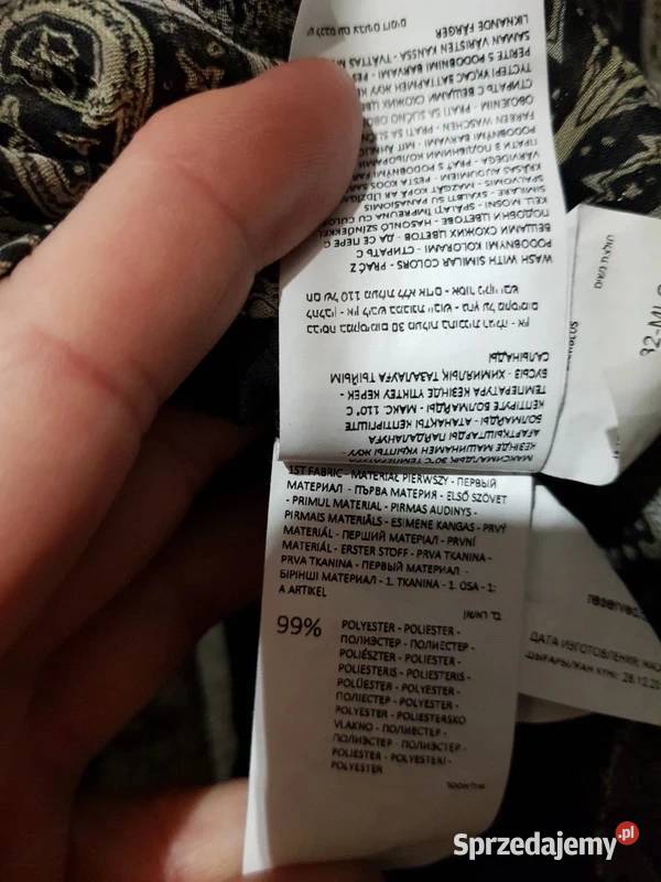 Bluzka Reserved z wzorem paisley rozmiar 36 Trąbki Wielkie sprzedam