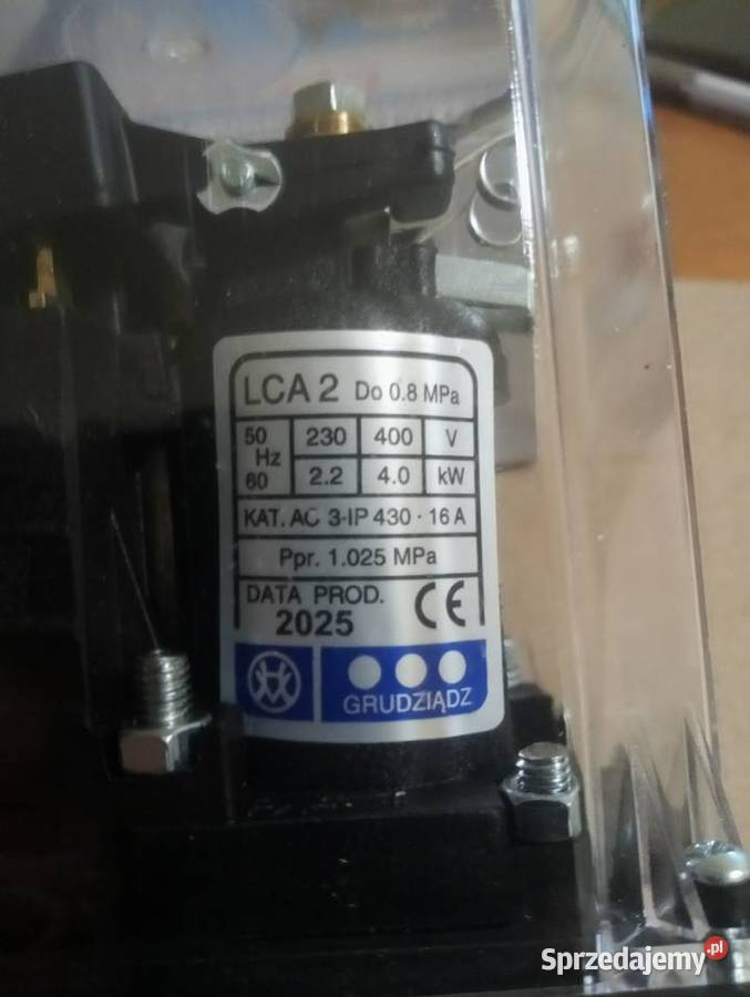 Łącznik ciśnieniowy typuLCA2 Wschowa