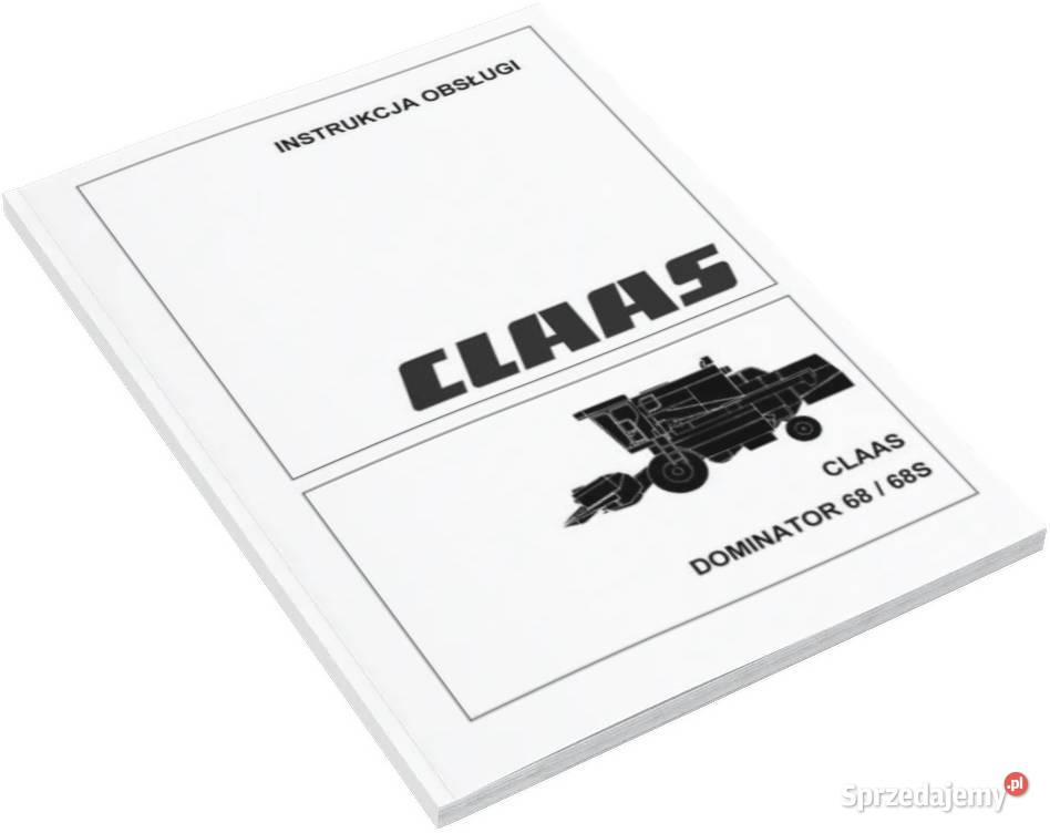 Claas Commandor Instrukcja CS napraw obsługi Szamotuły sprzedam