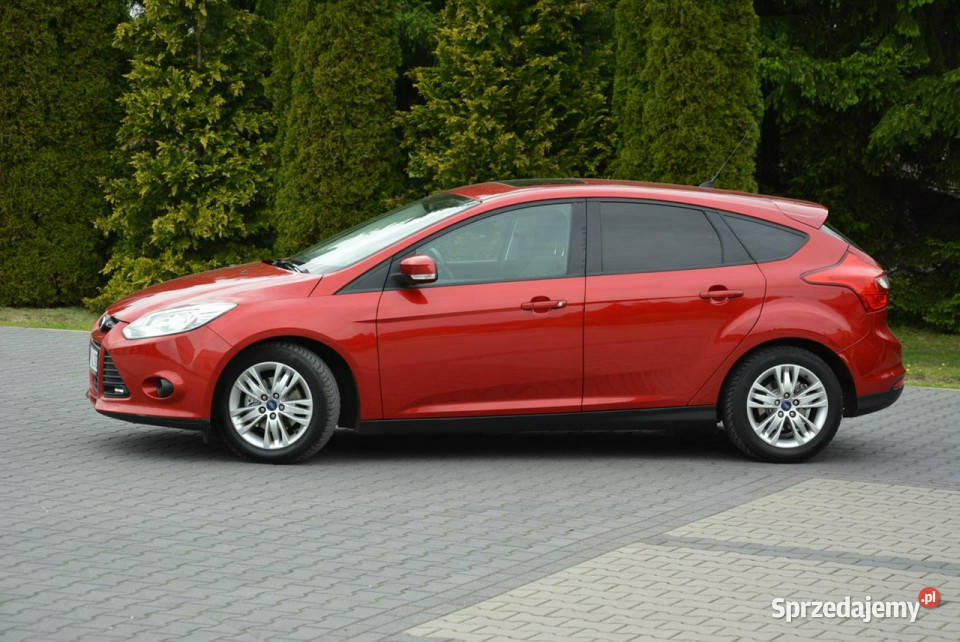 Ford Focus Titanium Race Red Ledy Alu16 z mazowieckie Ostrów Mazowiecka