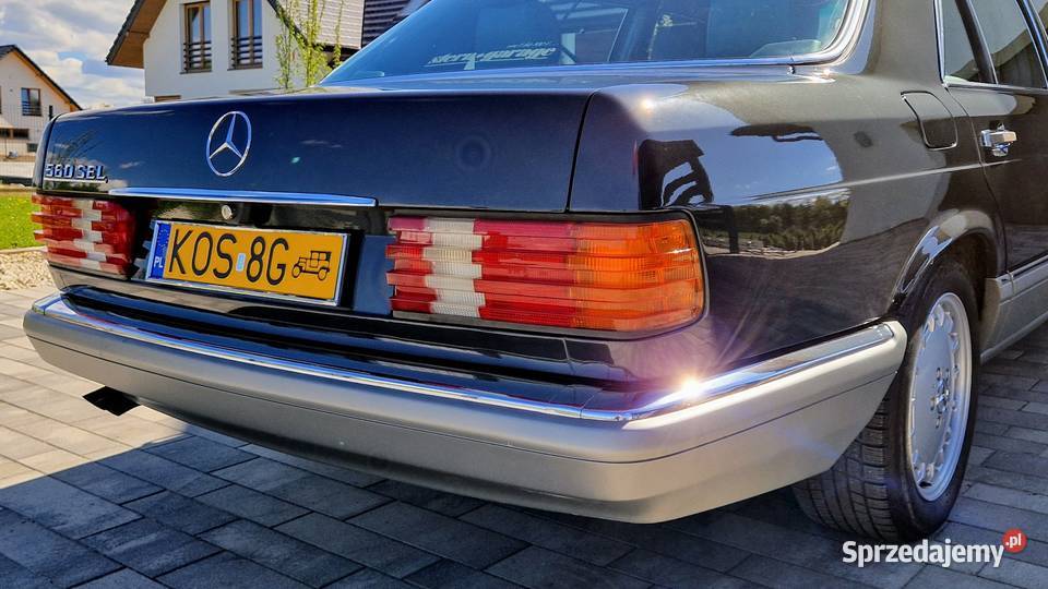 MercedesBenz S W126 560 SEL 1988r Jawiszowice