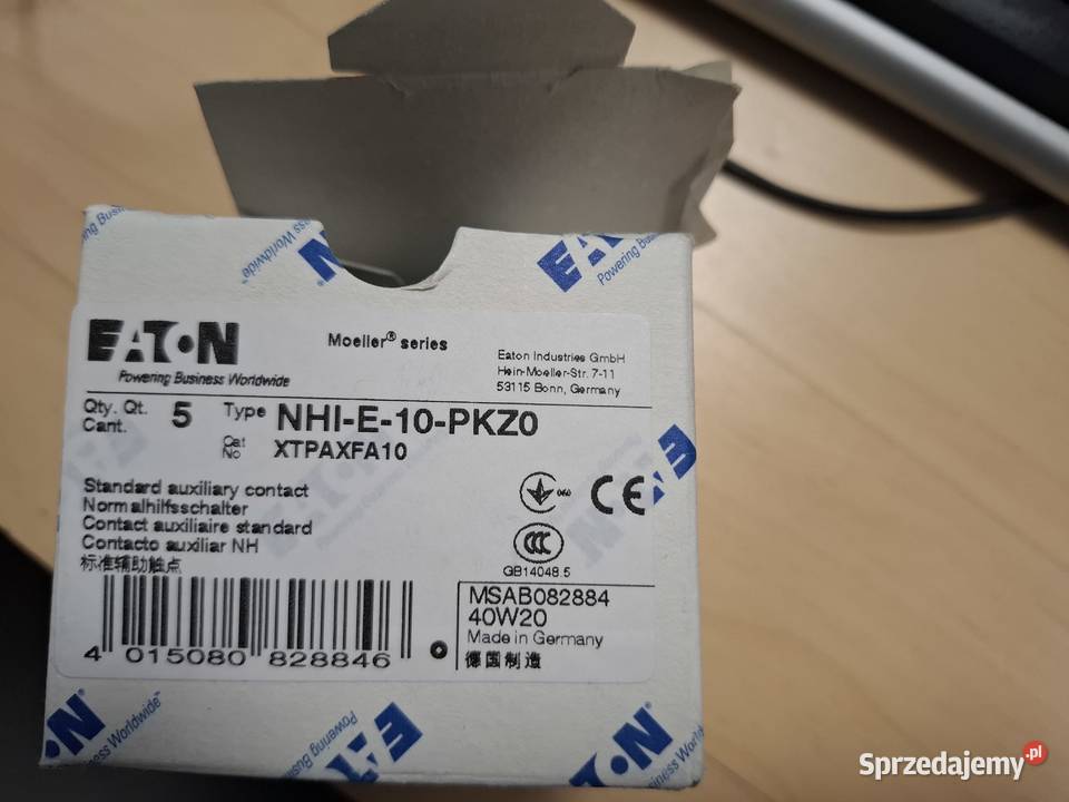 EATON NHIE10PKZ0 Skrzeszewo